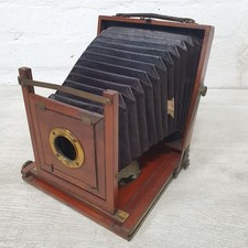 Antike Holz Großformat Balg