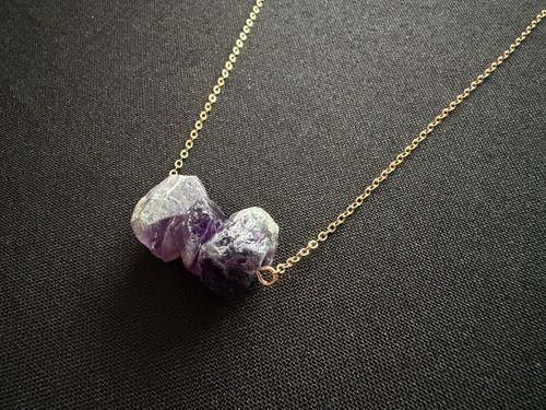 Vintage lila roher amethyst - vintage,