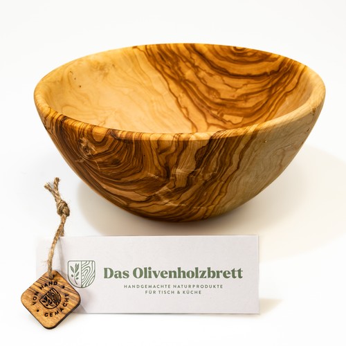 Salatschale aus olivenholz 6 - aus, olivenholz,