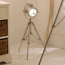 Chrom Tripod Strahler Tisch