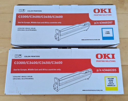 Original oki 43460205 - oki, 43460207