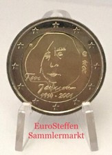2 Euro Finnland 2014 ,"Tove Jansson", NEU , bfr. aus Rolle