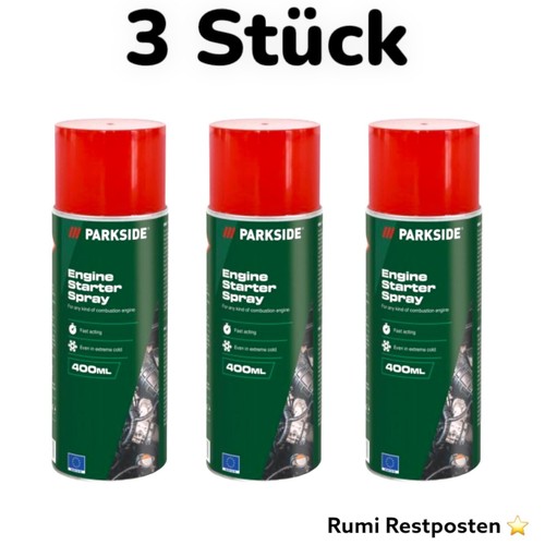 Parkside starthilfe spray - parkside, 3x