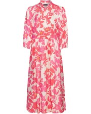 REITMAYER Blumen-Kleid mit Stehkragen midi Midikleider Stehkragen Geblümt NEU