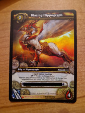 WoW TCG Loot Mount - Blazing Hippogryph - World of Warcraft Unused Code