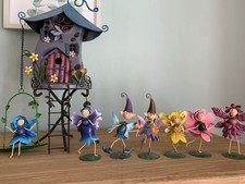 Dekoration Feen,Elfenhaus, Elfe, Pixie, 8 Teile, Fairytale