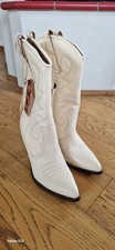 Cowboy Stiefel In Butter Weiß