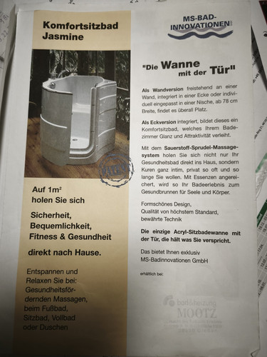 Badewanne sitzbadewanne - badewanne,