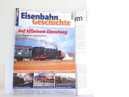 Eisenbahn geschichte heft - eisenbahn, 62