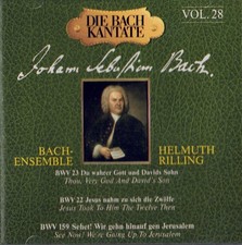 Johann Sebastian Bach Kantaten Rilling Vol.28 (Hänssler Classic, CD)
