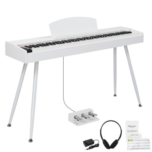 Glarry digitalpiano klavier - digitalpiano, 88