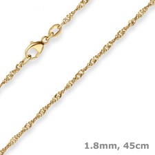 8mm singapurkette goldkette - 1,8mm,