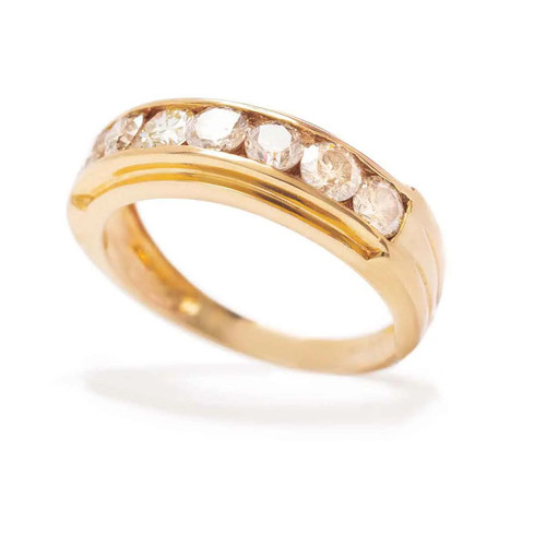 Ring mit diamanten aus 585er - diamanten,