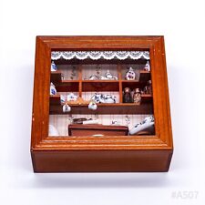 Reutter Original Wandbild Miniatur „Der Teeladen“ Puppenstube Handarbeit Germany