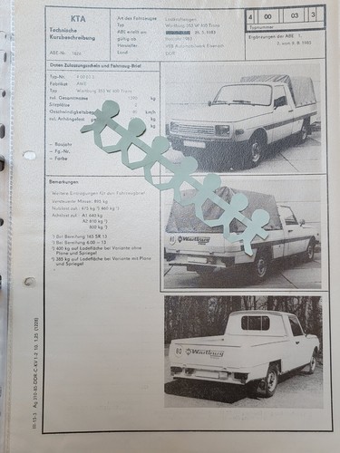 Ddr pkw wartburg - ddr,