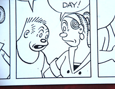 Original-Zeichnung Comicstrip „Bringing up Father“ von 1978 (USA)