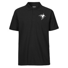Herren Polo Shirt Spinne