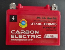 Gel Batterie YTX4L-BS 4Ah 12V für Motorrad Roller Moped   Ersatzteil / Bastler