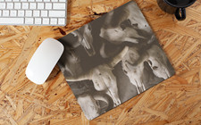 Cattle Skulls Gothic Non Slip Mouse Mat / Mouse Pad