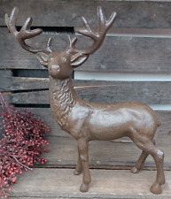 ❤️Schwerer Hirsch aus  Gusseisen Nostalgie  Landhaus Jagd     + NEU + ❤️