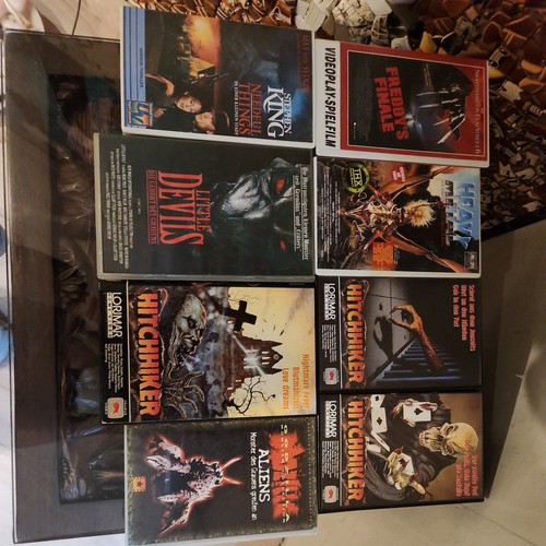 Vhs filmpaket horrorsammlung - vhs-filmpaket,