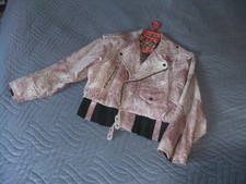 LEDERJACKE/ BIKERJACKE  in  Gr. M ....mit Schönheitsfehler ...??