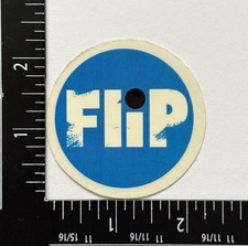 Flip Dot Start Logo Blau 2000 Original Vintage NOS Skateboard Sticker Decal
