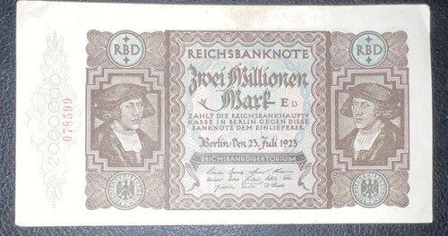 Reichsbanknote 000 mark - 2.000.000,