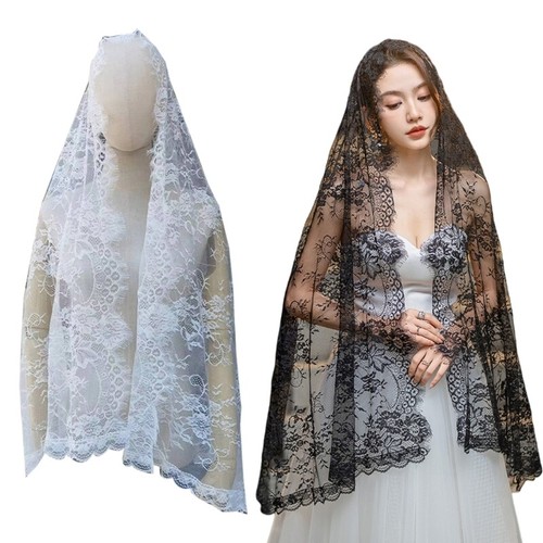 Catholic mantilla mass veil - mass,