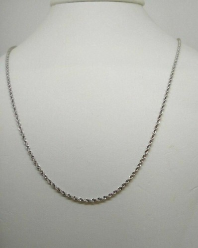 Halskette aus weißgold - aus, 18k
