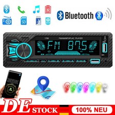 1Din Autoradio Bluetooth 5.0