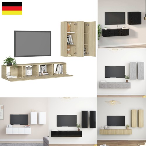 Tlg schrank set - 4-tlg., tv