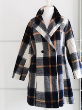 Damen Fleece Mantel 1XL - Kuschlig - Tailiert - Schranklieger - Neuwertig