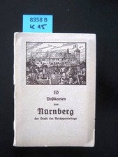 10 Postkarten aus Nürnberg