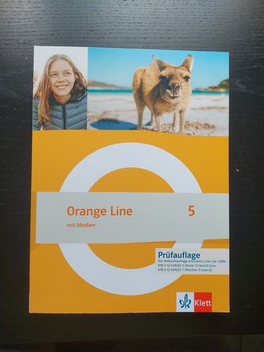 Orange line schulbuch - schulbuch, mit