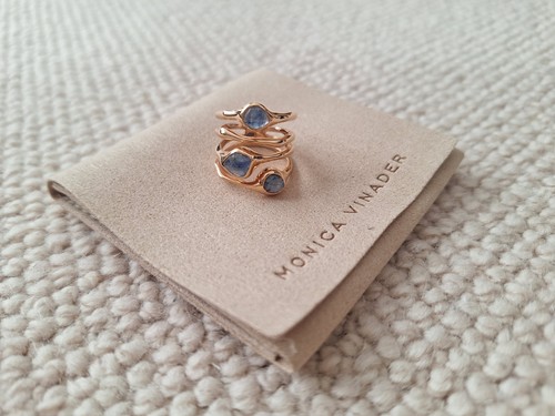 Monica vinader 18kt roségold - monica,