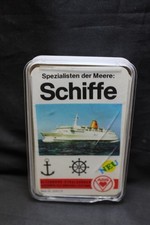 Quartett Spiel Spezialisten der Meere Schiffe Sammler Vintage  Altenburger Stral