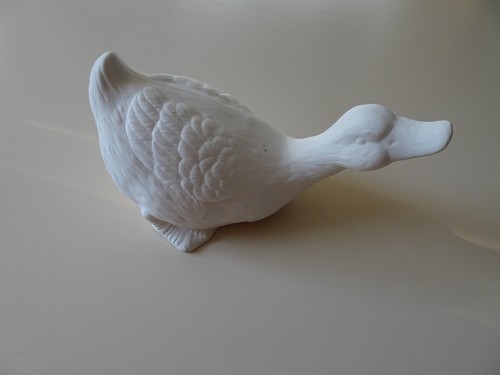 Gans stehend keramik rohling - stehend,