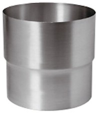 3x Zink Steckmuffe für Regenfallrohre * 5 Größen zur Auswahl * NEUWARE