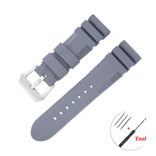 Silikonarmband panerai 20mm - silikonarmband,
