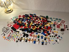 Lego Konvolut, Sammlung, gemischt, Retro, Bausteine, Figuren, Waffen, City, 
