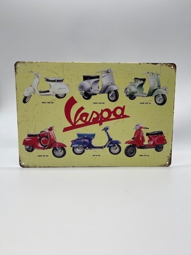 Blechschild vespa 20x30cm - blechschild,