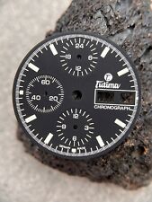 #1510 TUTIMA ZIFFERBLATT DIAL LEMANIA 5100 BUND BUNDESWEHR CHRONOGRAPH MILITARY