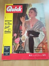 QUICK  / Nr.8 / 1956  Zeitschrift / Illustrierte /Nostalgie 