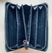 AIGNER Damen Geldbörse Geldbeutel Portemonnaie Leder Schwarz