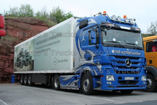 Lkw foto mercedes benz actros - foto,