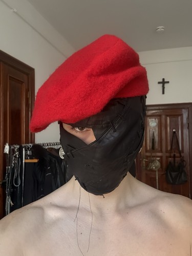 Yohji yamamoto beret hat - yohji,