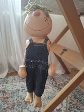 Vintage Holz Puppe -
