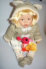 Baby Puppe " ANNA " Adele`s Puppenstube ,RF Collektion, 56 cm,Lebensecht Venyl