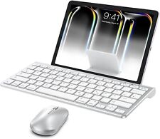 OMOTON Bluetooth Tastatur Maus Set für iPad Pro 13/12.9/11/10.5, Tastatur iPad